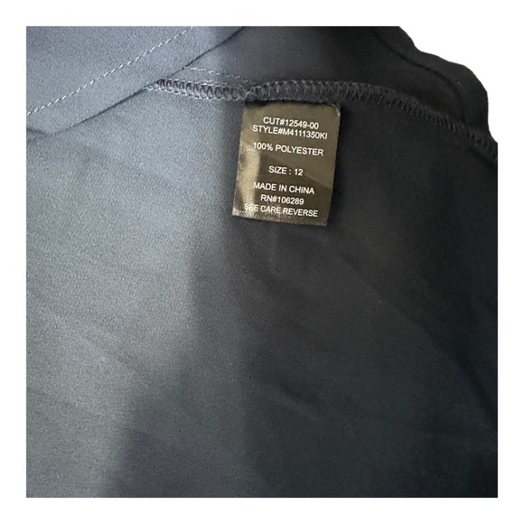 Fifth & Park High Low Dress With an Embroidered/Beaded Neckline Size 12 - Picture 12 of 12